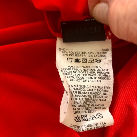 Oakley Polo Shirt, Red, Size L - Picture 8 of 8